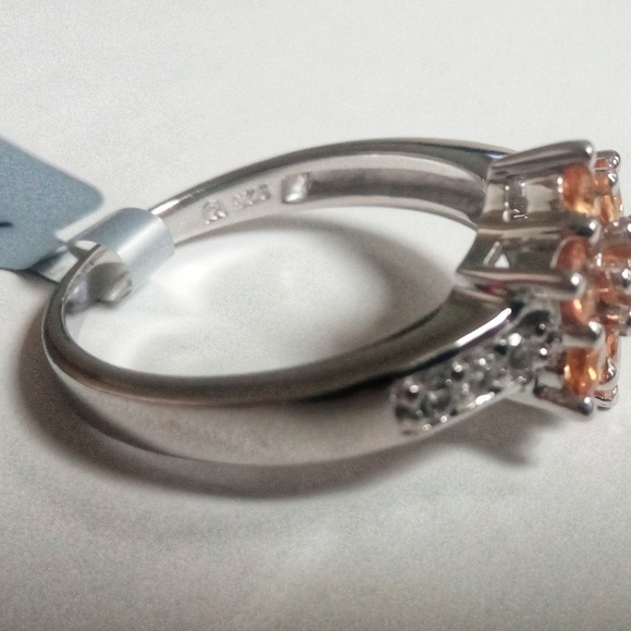 Genuine Songea Yellow Sapphire Ring - Picture 4 of 6